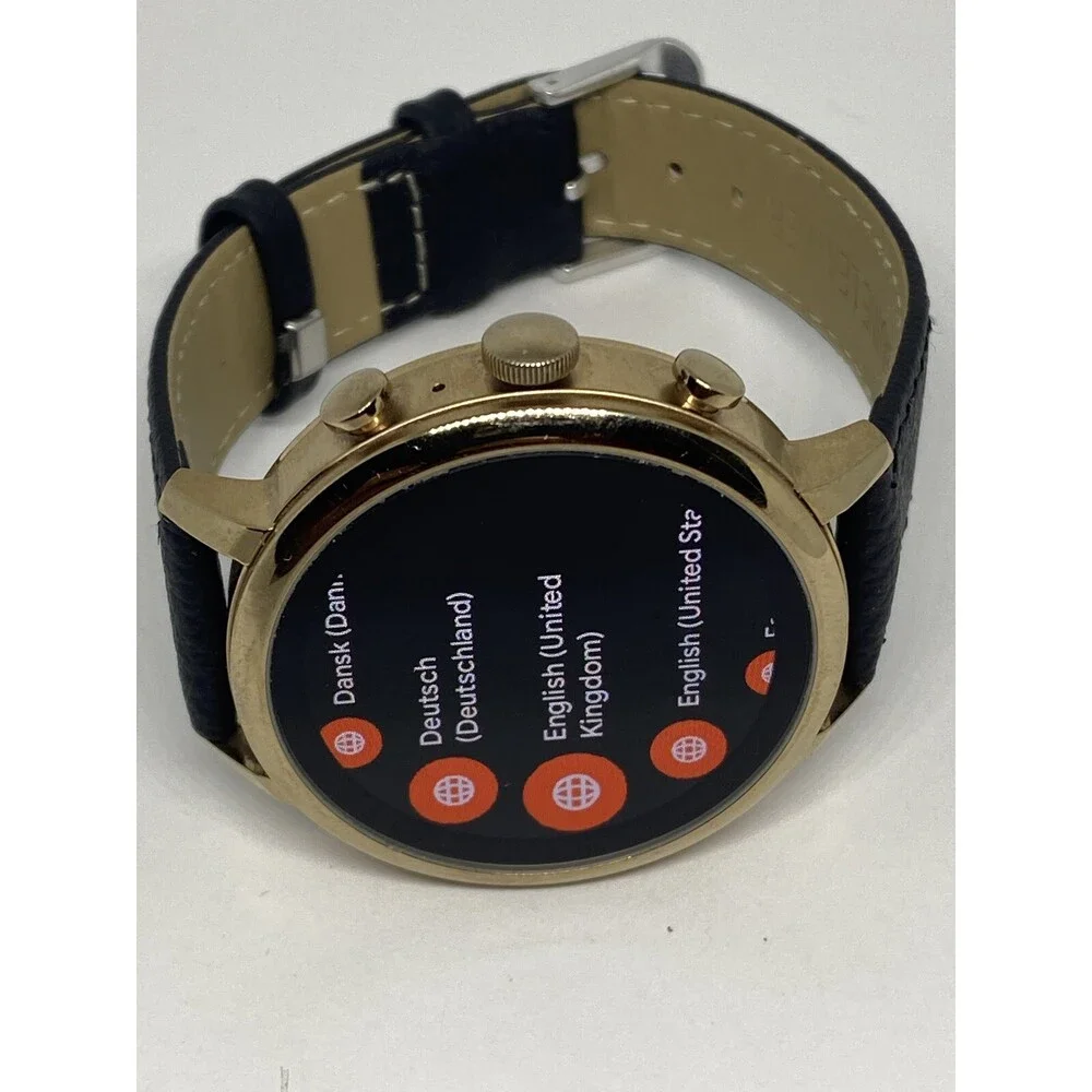 Fossil Gen 4 Authentic Digital Dial Smart Watch Custom Band FTW6020 AB619